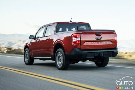 Ford Maverick, trois quarts arrière